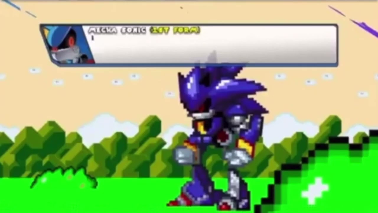 Super Mario Bros. DX (Episode 5) - Knuckles vs. Mecha Sonic Fight (Early Video Leak)