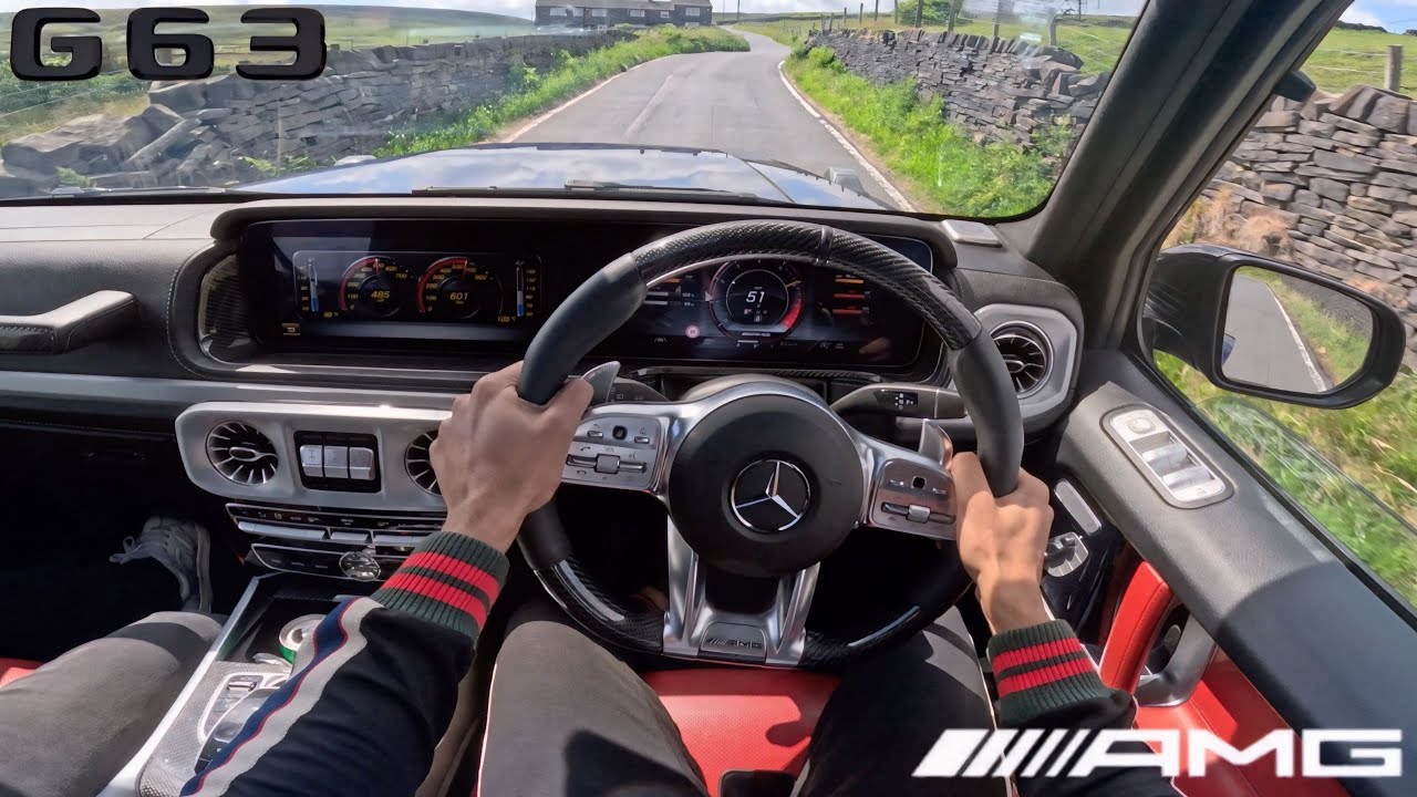 Mercedes AMG G63 POV TEST DRIVE!