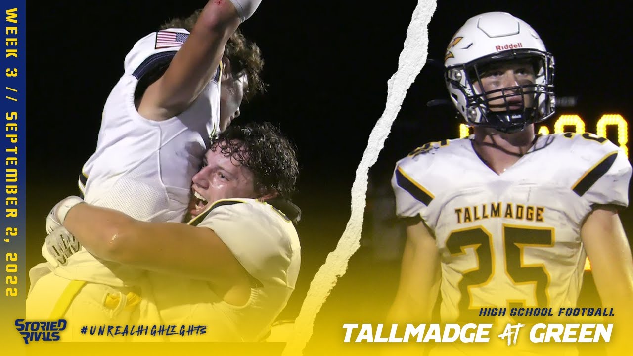 INSTANT CLASSIC! Tallmadge Silences Rival Green in OT 🏈