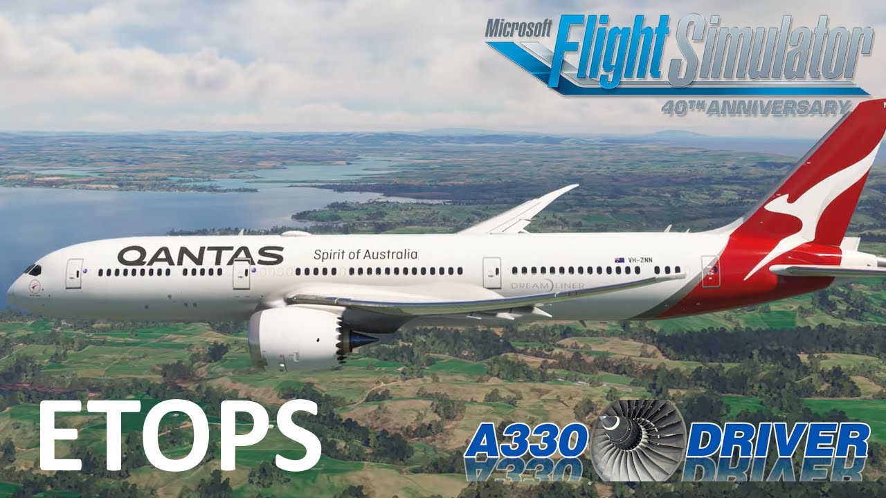 Updated Horizon Sim 787-9  - ETOPS Insights flying from Melbourne to Auckland | Real Airline Pilot