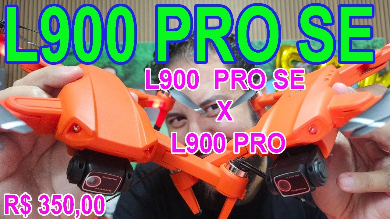 Drone L900 Pro SE comparativo com L900 Pro como ligar todas as configurações e principais diferenças