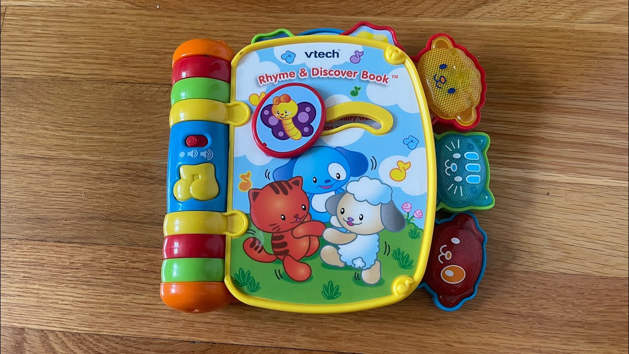 VTech Rhyme And Discover Book (blue design)