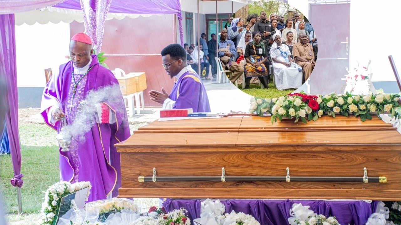 MAZISHI YA NDUGU NERIUS MWANGA  NYAURU OFMCONV - ARUSHA