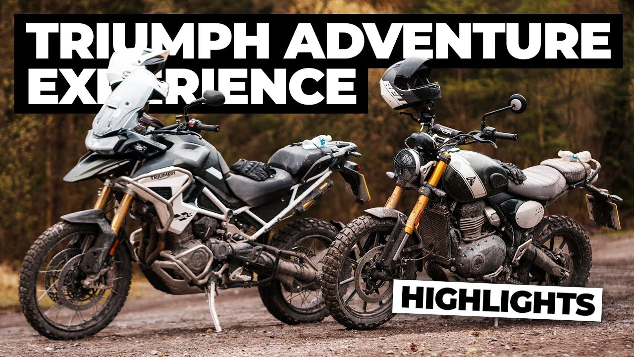 Triumph Adventure Experience Wales 2024 Highlights