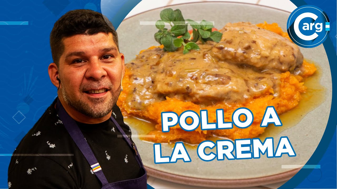 CÓMO HAGO POLLO A LA CREMA DE PUERROS CON PURÉ