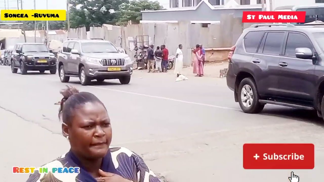 #TAHARUKI MWILI WA MAREHEMU JENISTA MHAGAMA ULIPOWASILI  PAROKIA YA   MATOGORO, JIMBO KAT LA  SONGEA