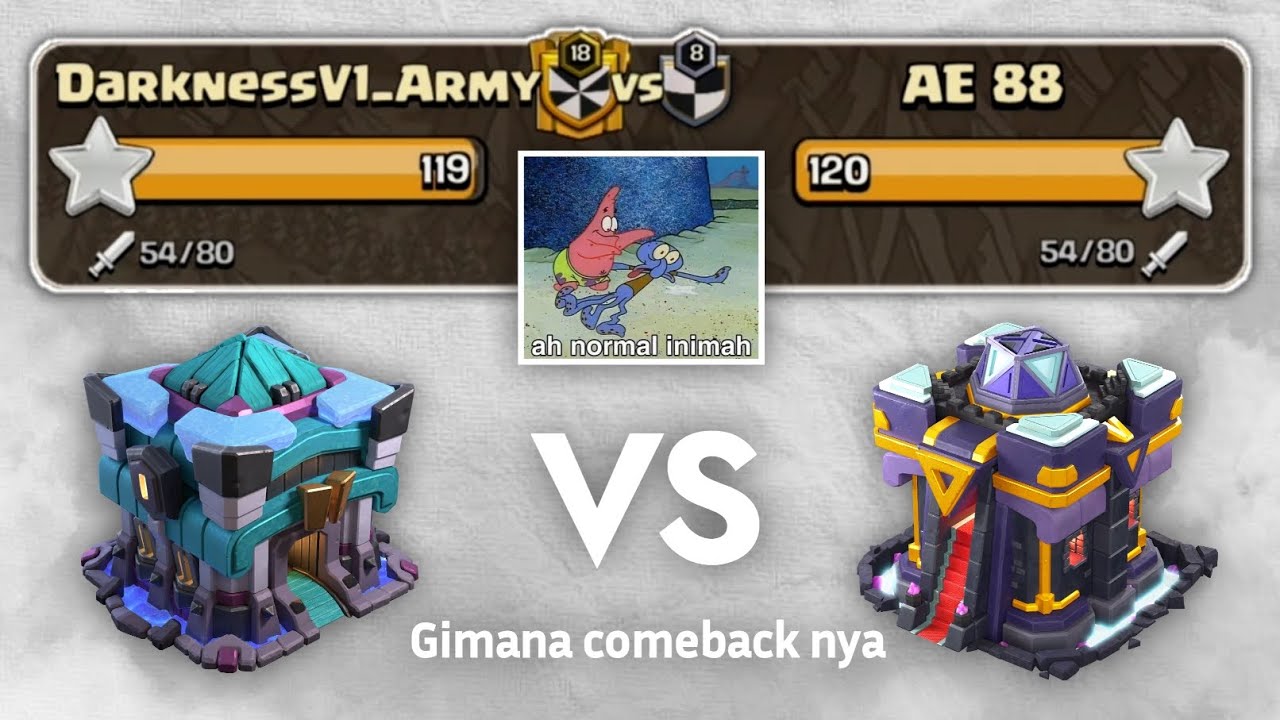 Bisa kah Comeback melawan Mismatch/Lawan ga imbang? - COC Indonesia