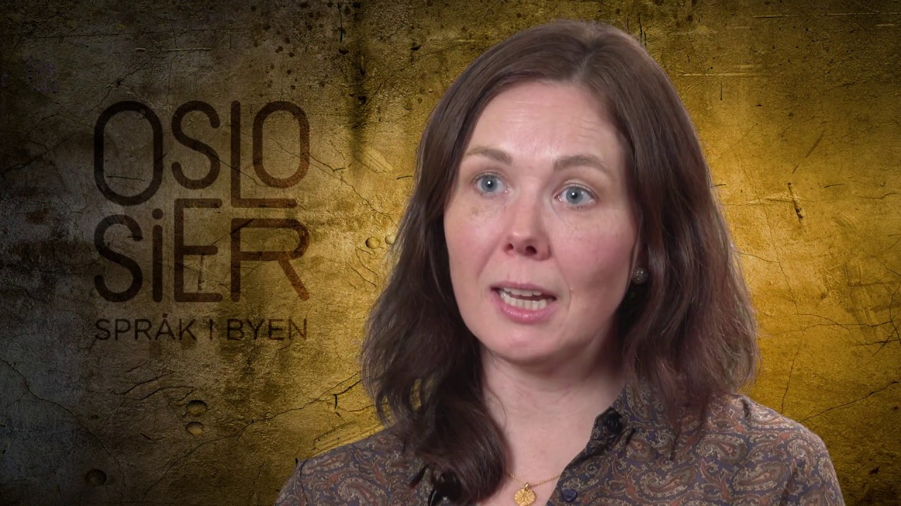 Oslo sier. Språk i byen (Oslo says. Language in the City)