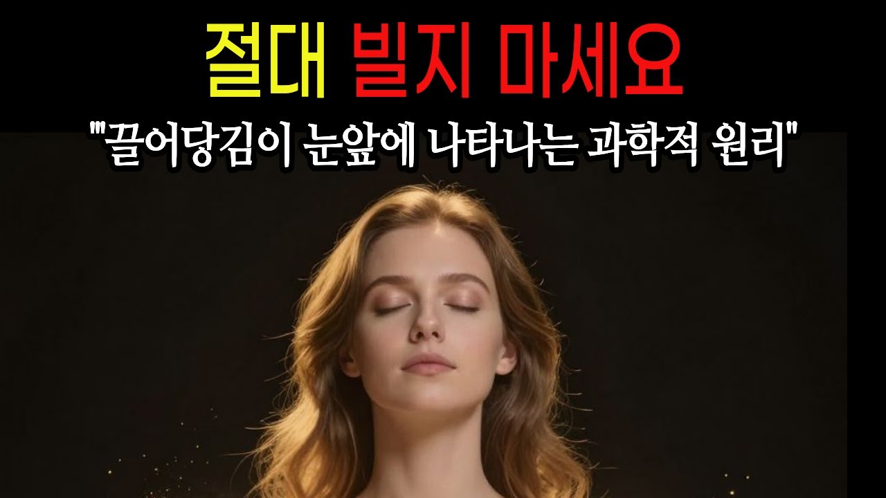끌어당김이 100% 이루어질 수밖에 없는 물리학적 이유