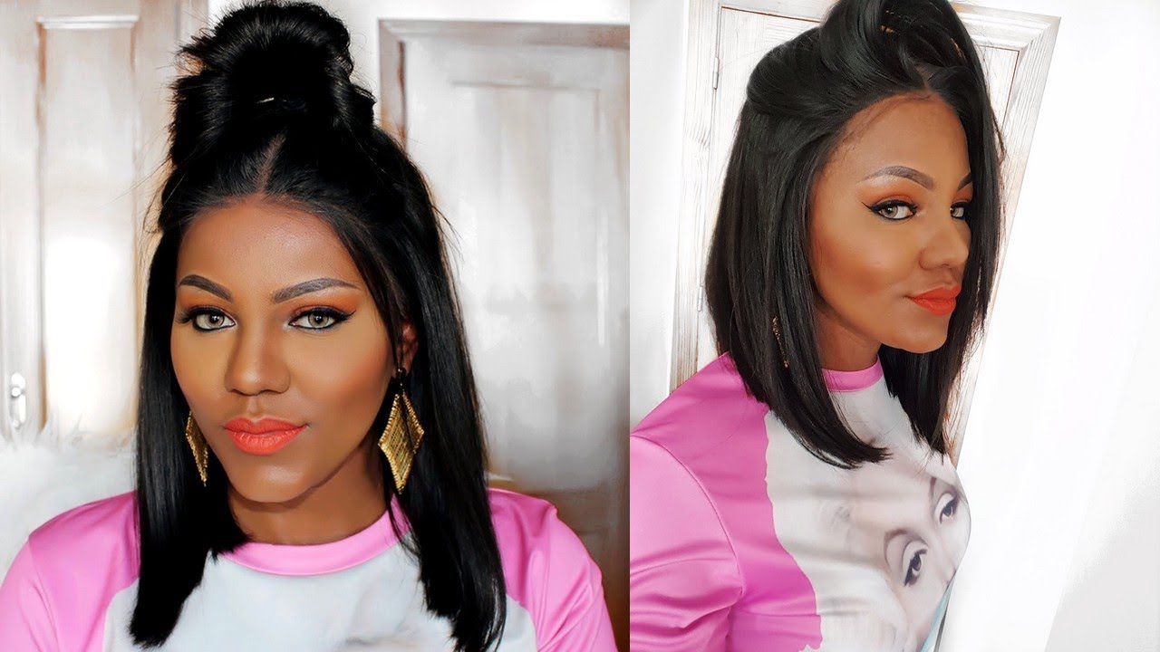 COMO DEIXAR SUA PERUCA NATURAL E PERFEITA |FRONT LACE MYFIRSTWIG