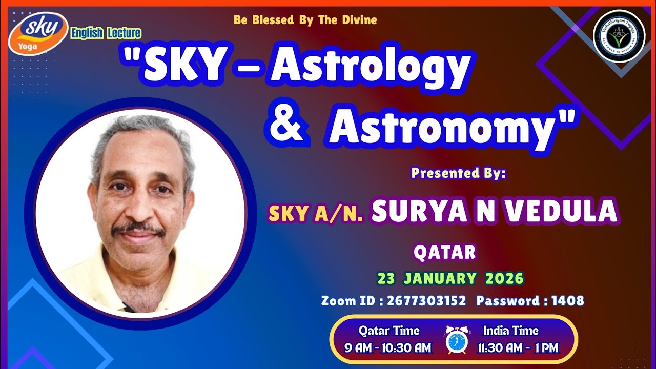 SKY Astrology and Astronomy  by A/N Surya Vedula, Qatar