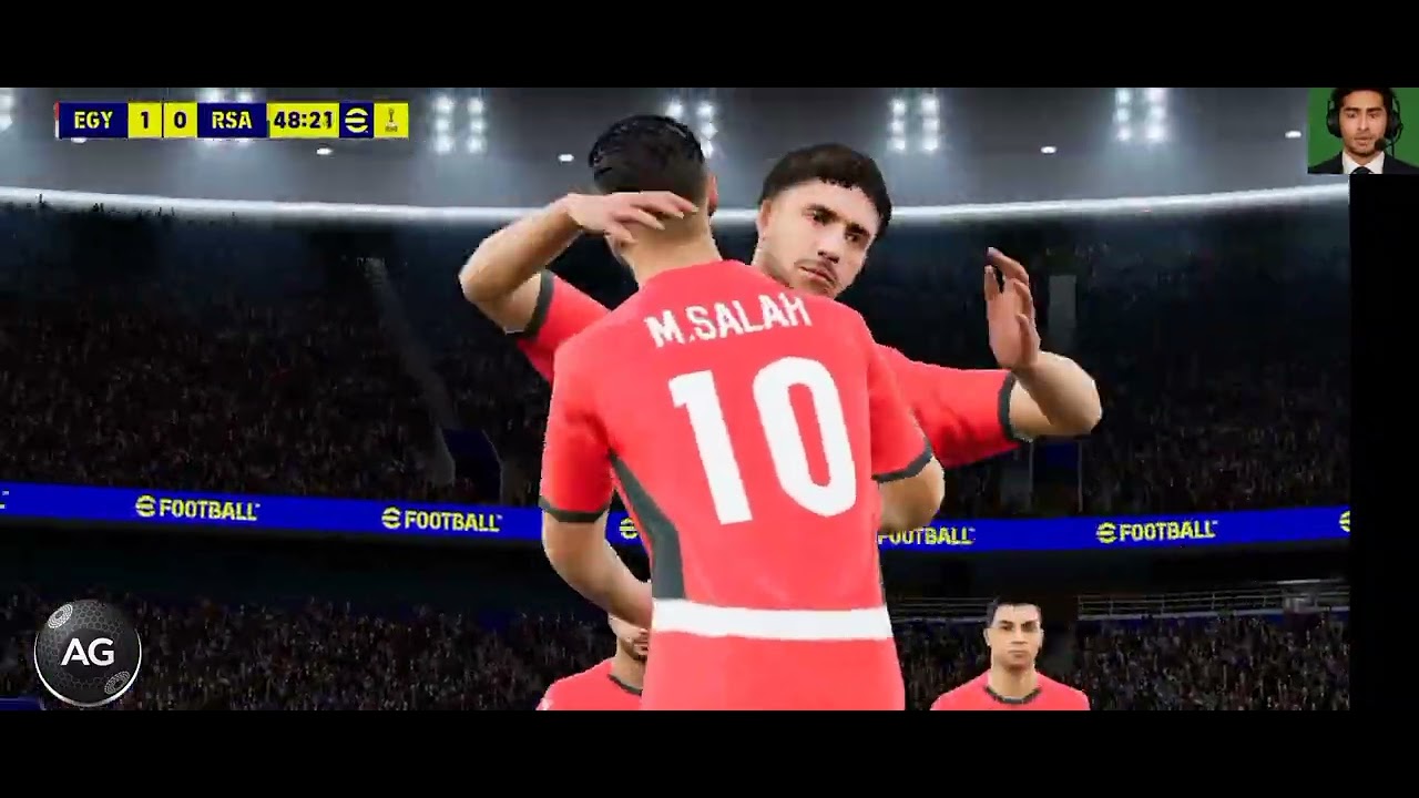 PIALA AFRIKA || MESIR vs AFRIKA SELATAN #fifa #football #efootball #gameplay #egypt #fyp