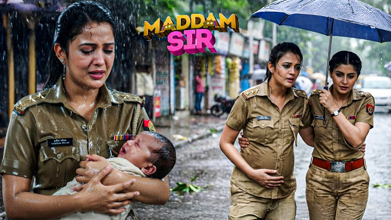 Madam Sir के बारिश में हो गया प्रेग्नन्सी का दर्द || MADAM SIR || NEW EPISODE ||