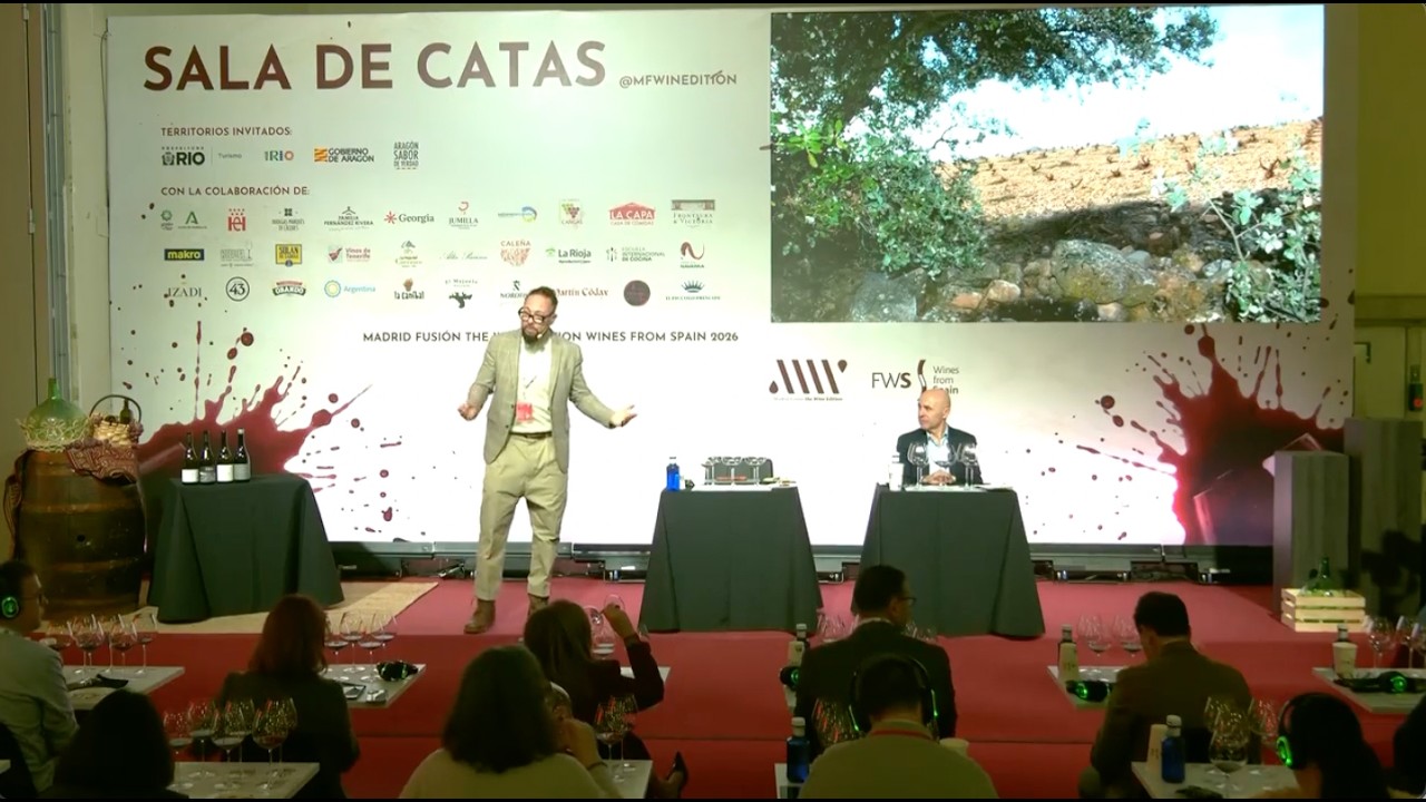 “Aragón escondido: garnachas de viñadores” con Fernando Mora | Aragón Alimentos en Madrid Fusión