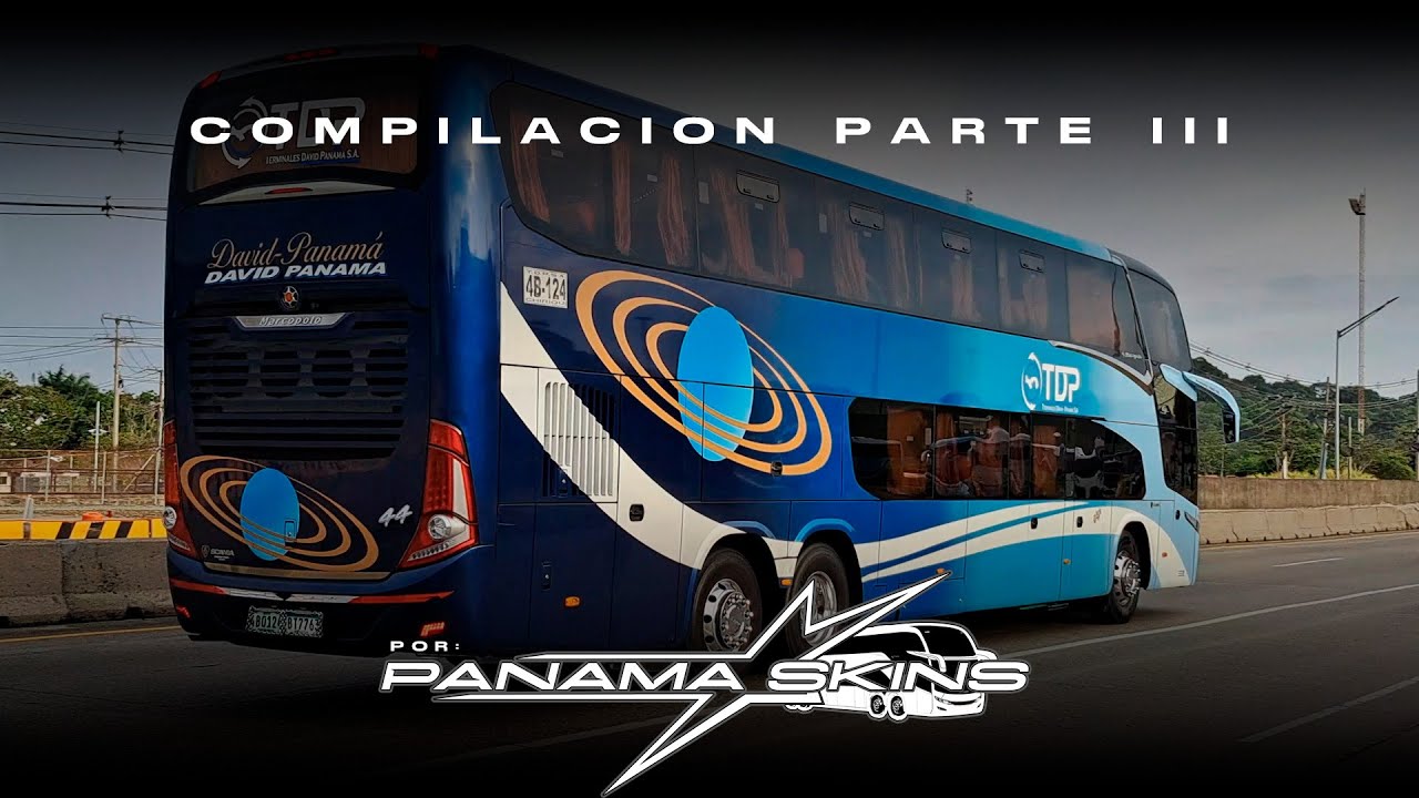 Compilación de buses Interprovinciales e Internacionales de Panamá # 3 | Panama Skins©