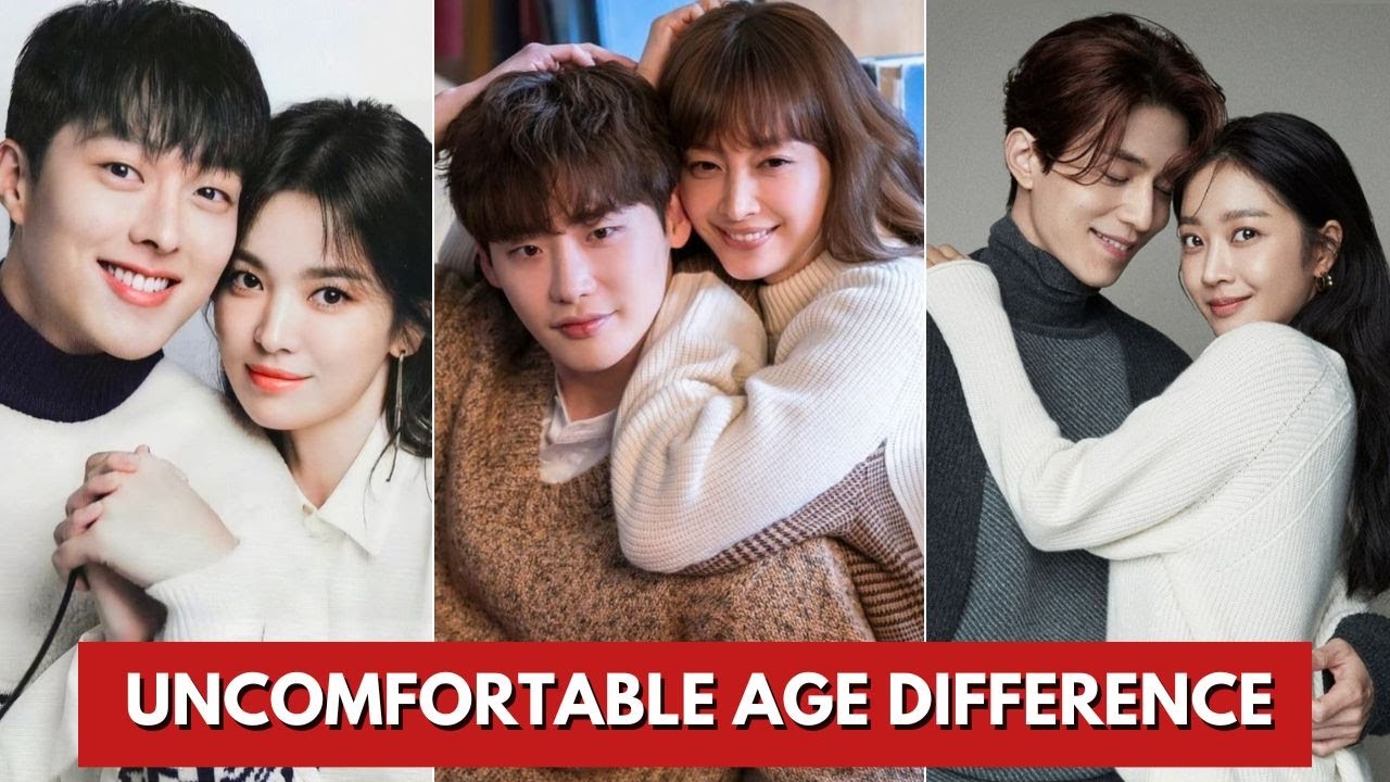 TOP KDRAMA COUPLES WITH OPEN MOUTH AGE DIFFERENCE 2023 | KOREAN ACTORS #kdrama