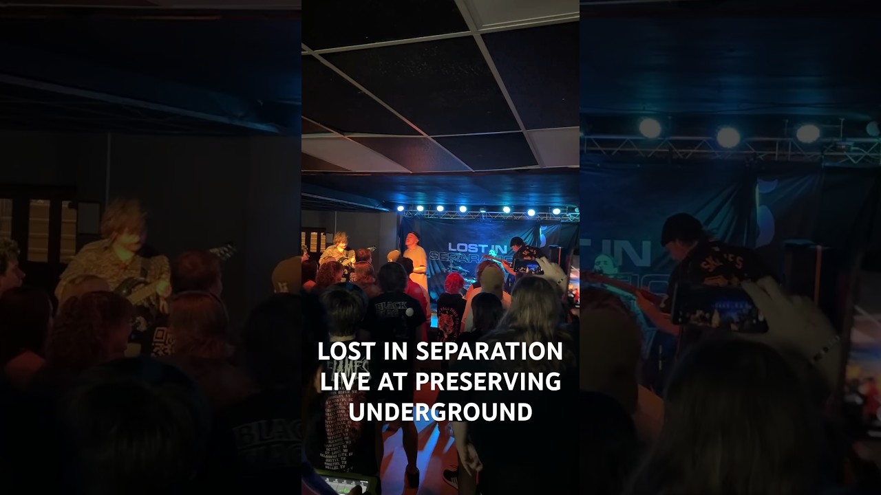 LOST IN SEPARATION LIVE AT PRESERVING UNDERGROUND IN NEW KENSINGTON ON JUNE 26, 2024.