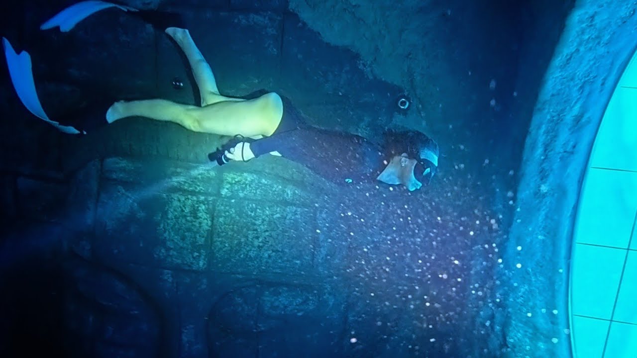 Freediving @Deepspot - Magriten's 1st cavediving