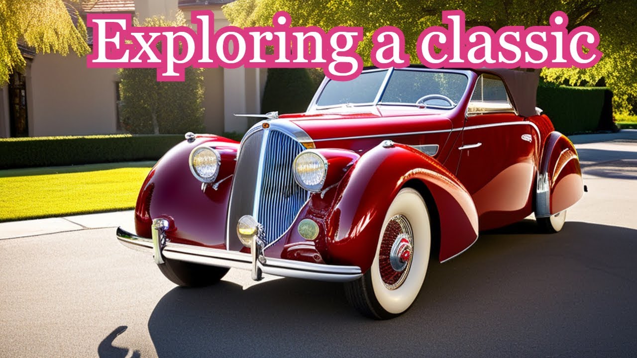 Exploring the Stunning 1939 Delahaye Type 165 Cabriolet