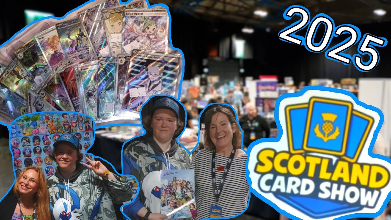 Scotland Card Show 2025 Vlog - Sat 28th June 2025