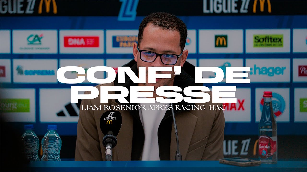 Racing-Le Havre (1-0) : la conf d'après-match de Liam Rosenior 🎙️