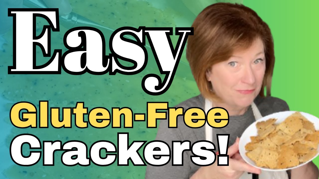 Easy Almond Crackers (Gluten-Free, Wheat-Free, Super Crunchy)
