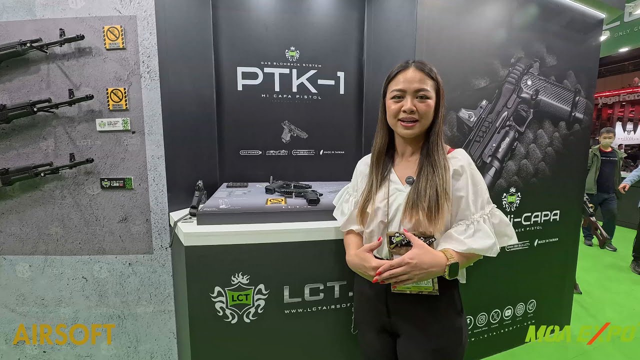 MOA Expo 2025: пистолет LCT Airsoft 1st GBB (PTK-1), TP5 AEG, AK 2.0 и MK74