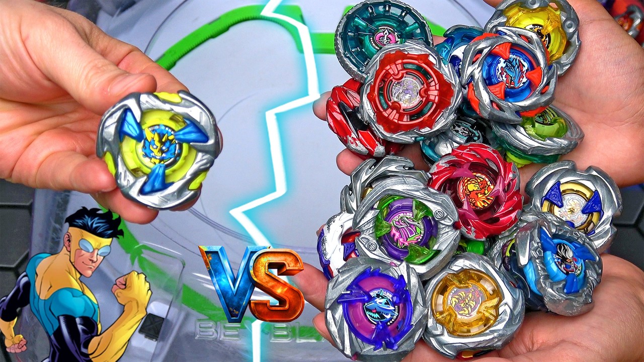 NEW INVINCIBLE BEY vs ALL UX BEYS Beyblade X Battles
