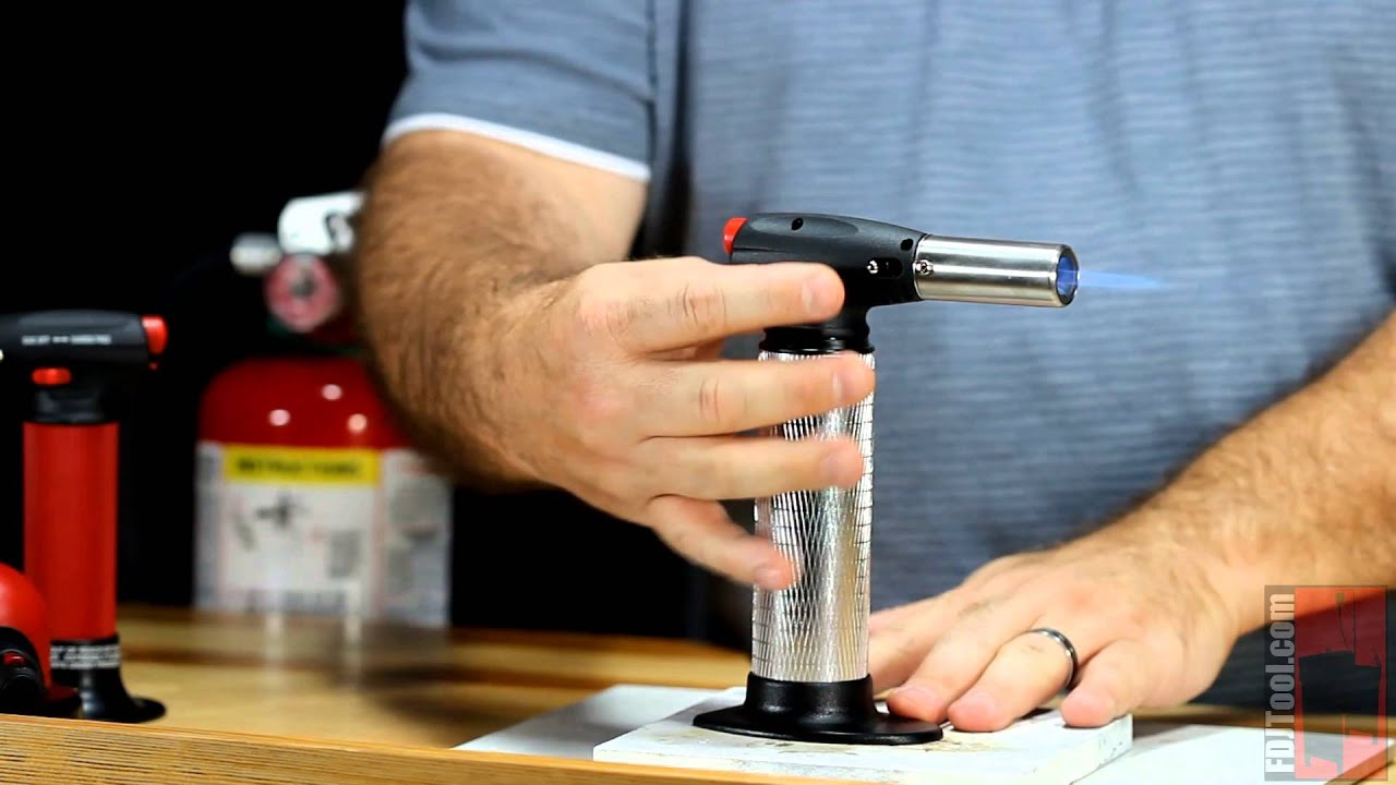 Using the Jumbo Max Flame Microtorch