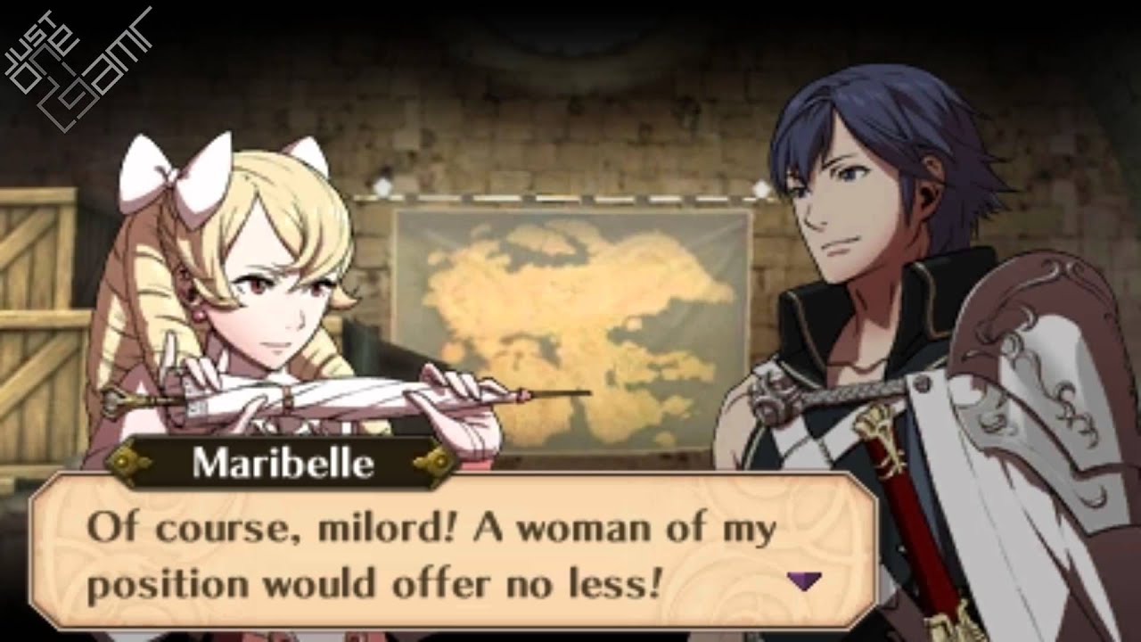 Fire Emblem Awakening - Chrom & Maribelle Support Conversations
