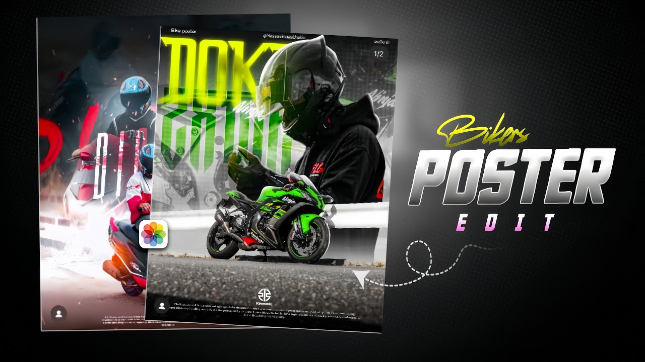 How To Edit Trending BIKE POSTER Photo | Bike Poster Photo Editing Tutorial