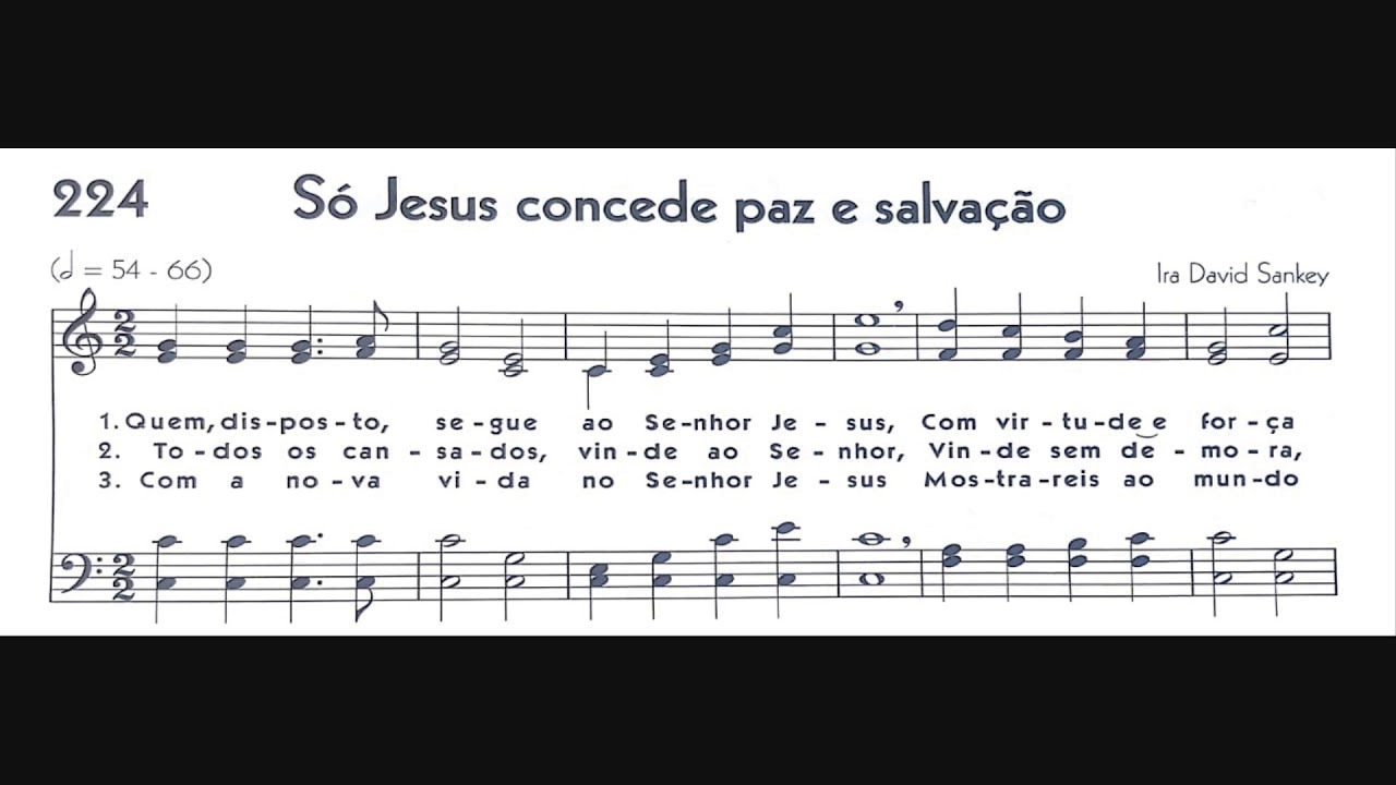 Hinário 5 CCB - Hino 224 - Só Jesus concede paz e salvação - Strings - Teclado Yamaha PSR S670