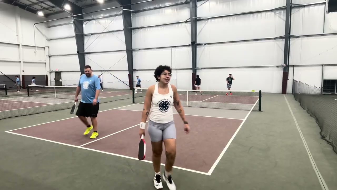 Cross Court League (Week 1, Match 1) 