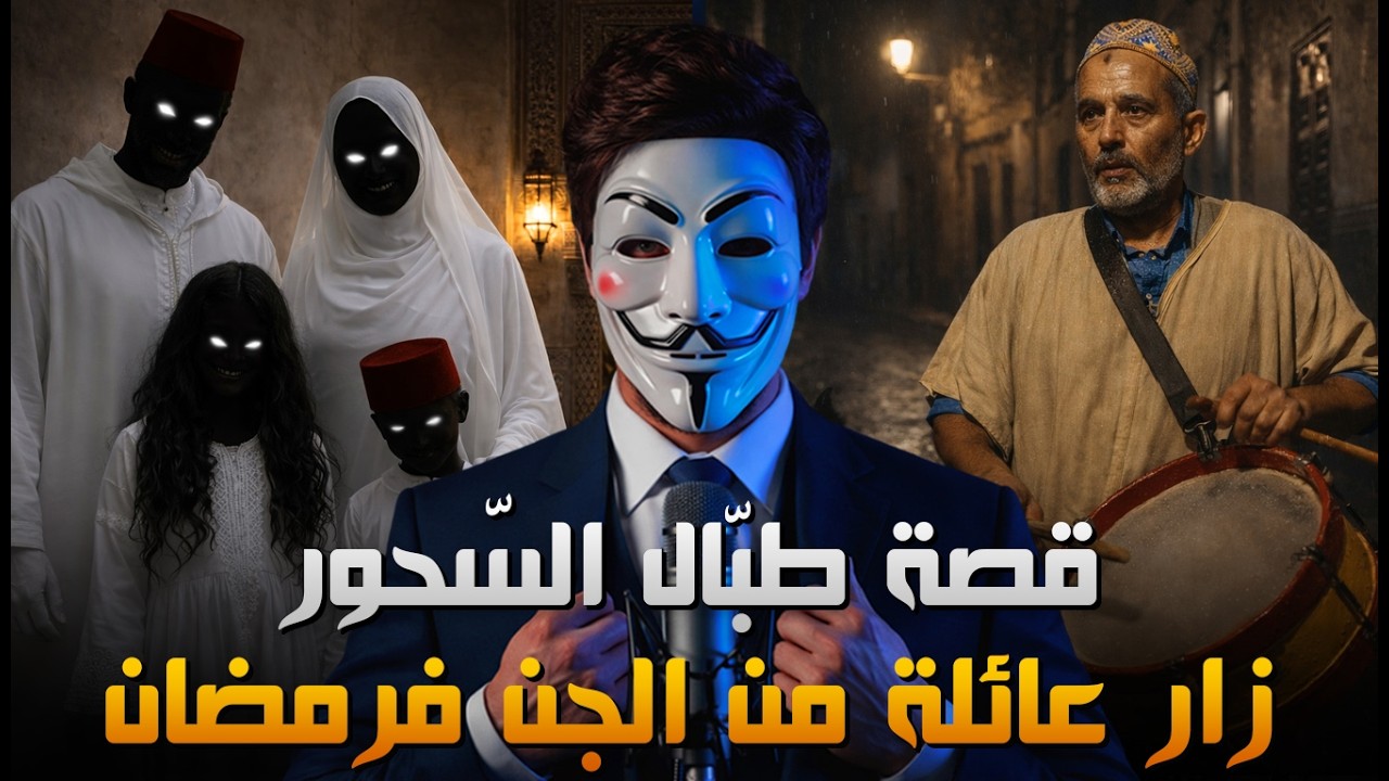 قصة طبال السحور اللي دخل عند عائلة ديال الجن لدارهوم فليلة رمضان ( قصة مرعبة حقيقية وقعات لحميد)