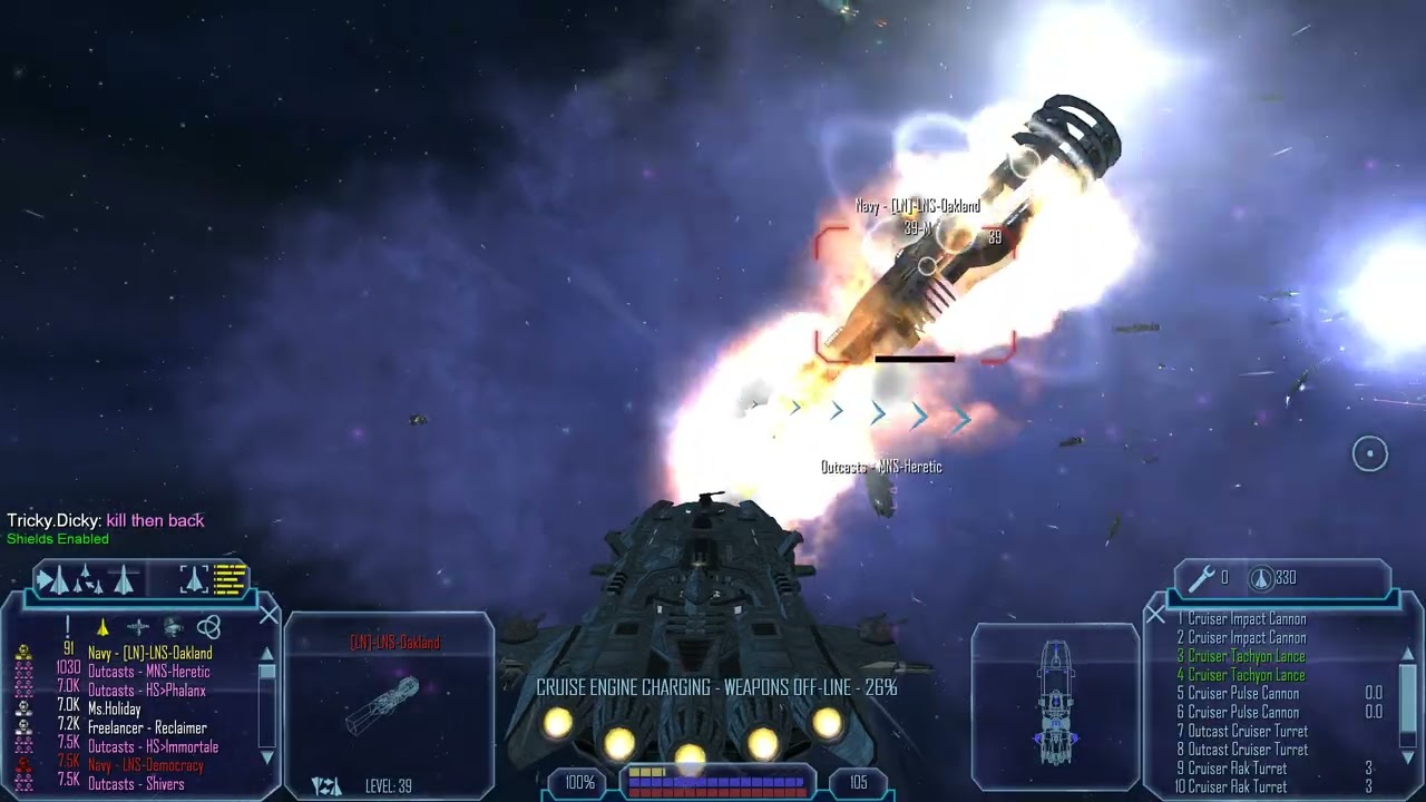 Discovery Freelancer 5.3 - Throwing Competition - OC/LR vs LN/CR