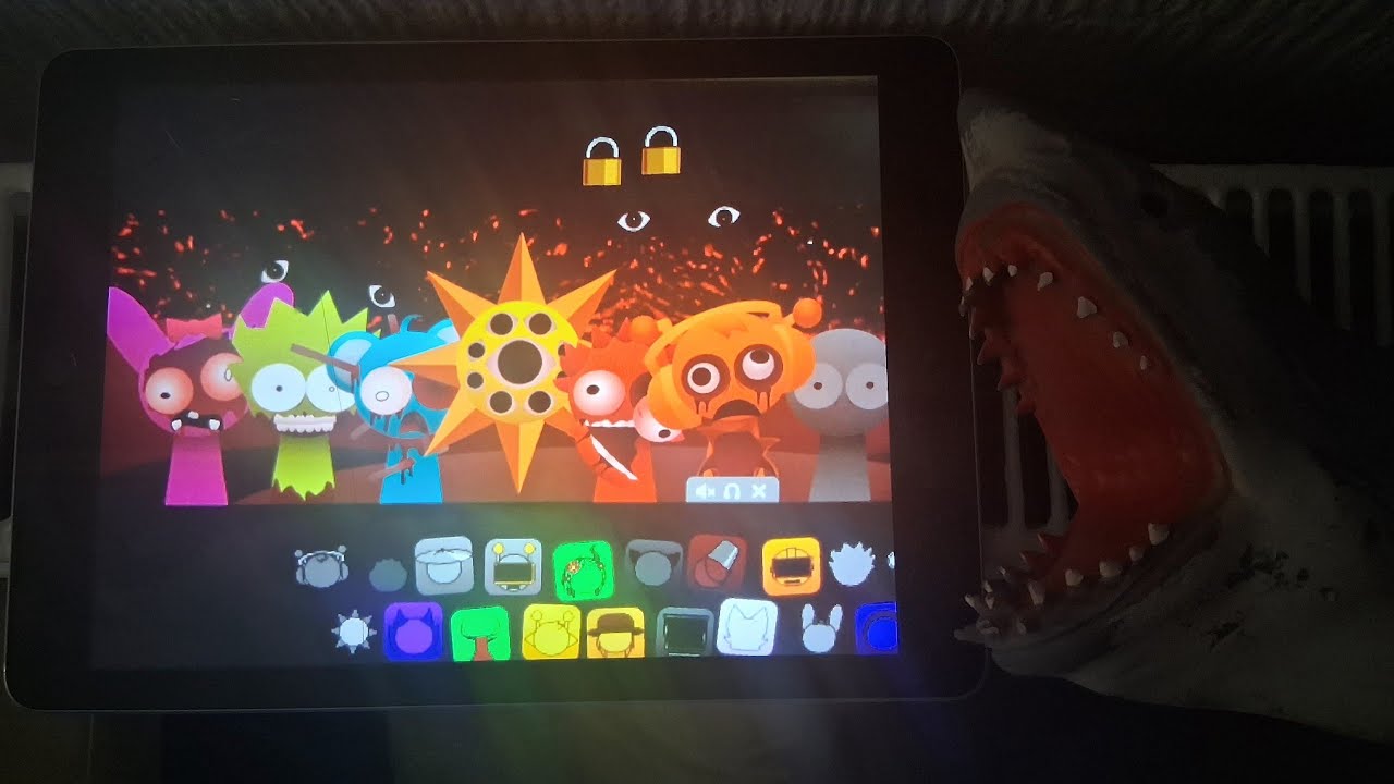 SB Movie: Shark Puppet Plays Sprunki Pyramixed Reworked! (Horror Mode)
