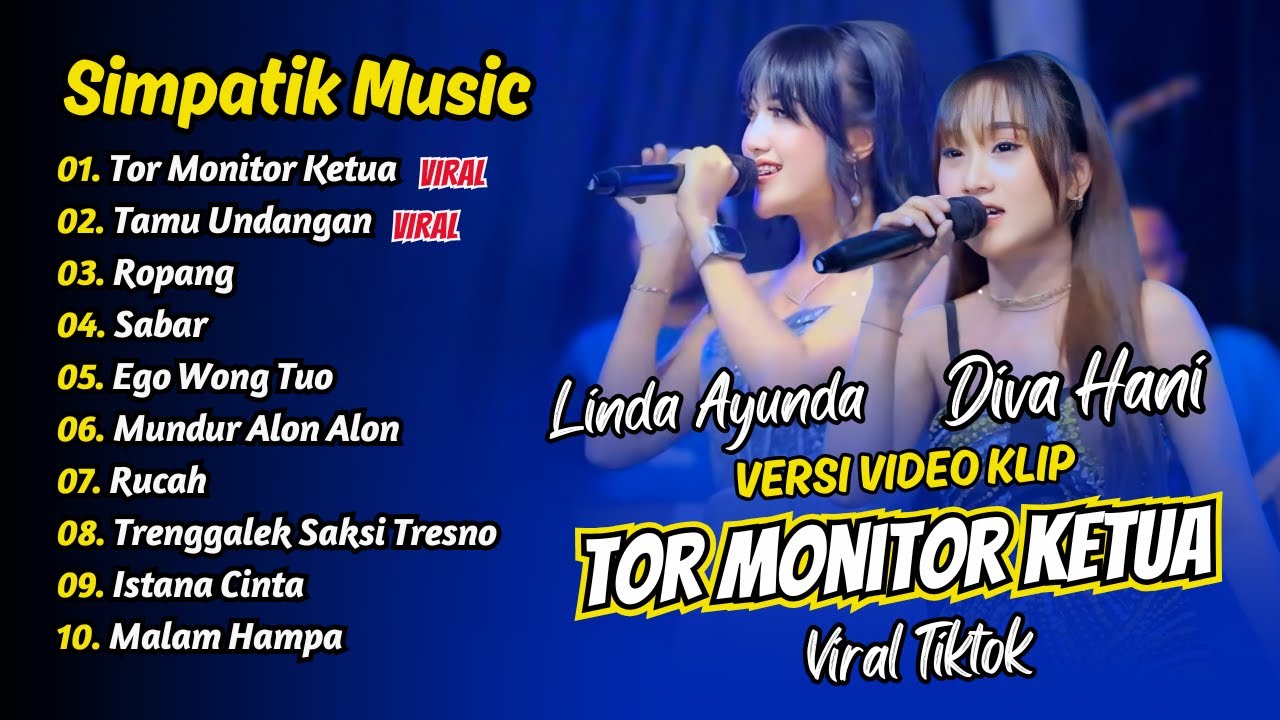 Simpatik Music - TOR MONITOR KETUA - TAMU UNDANGAN - ROPANG - SABAR || FULL ALBUM DANGDUT KOPLO
