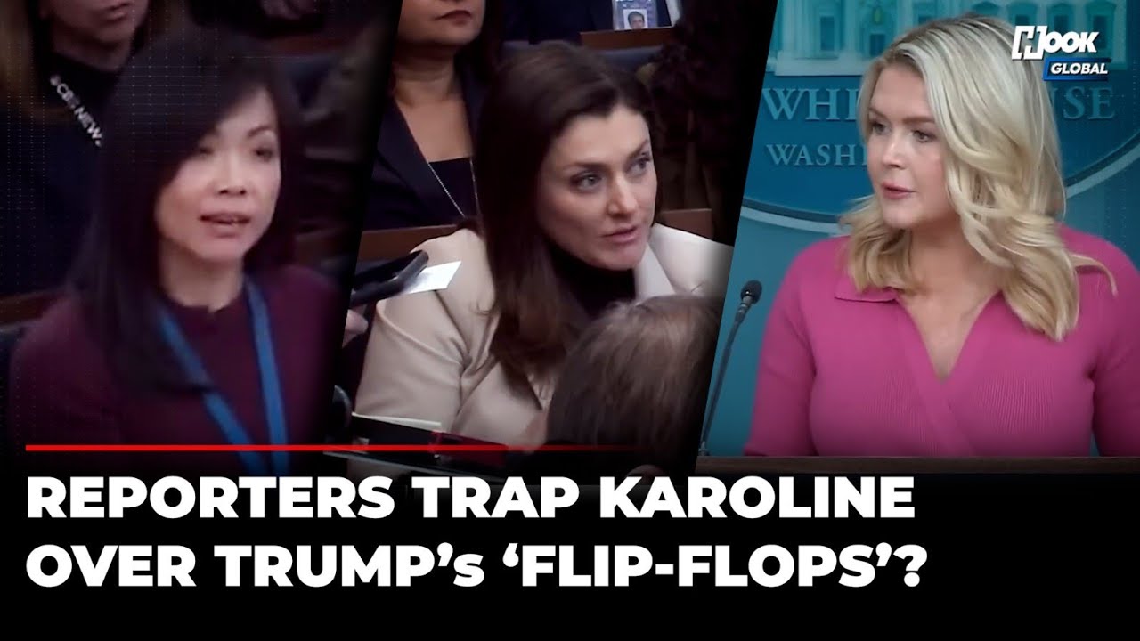 ‘Trump Said He Didn’t Know’: Reporters Ambush Karoline Leavitt On Tulsi Gabbard Fulton County Visit