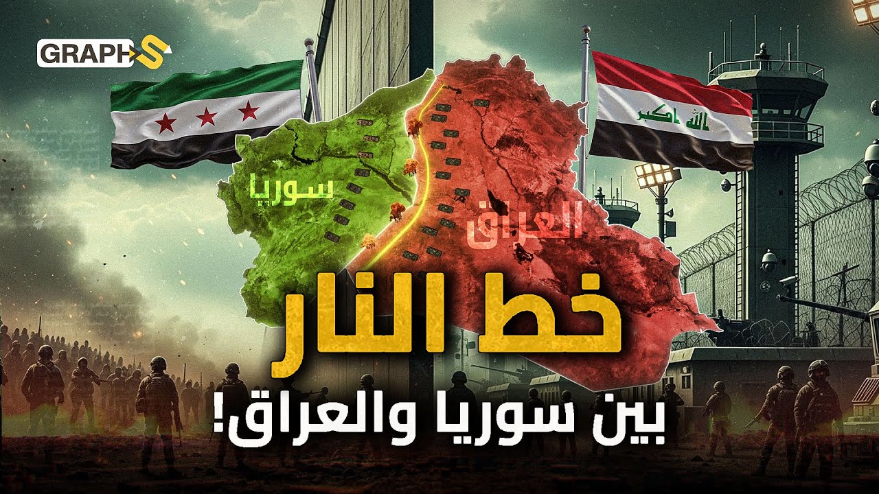 حدود العراق سوريا خط أحمر أمام قسد وجيش الشرع ! جدار عازل ب المليارات يحمي العراق ويهدد بمذبحة 