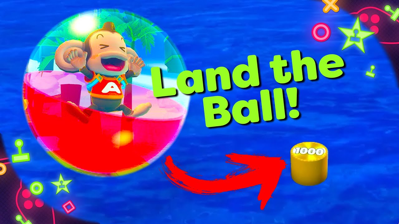 The Impossible Target Landing in Monkey Ball - Challenge Accepted