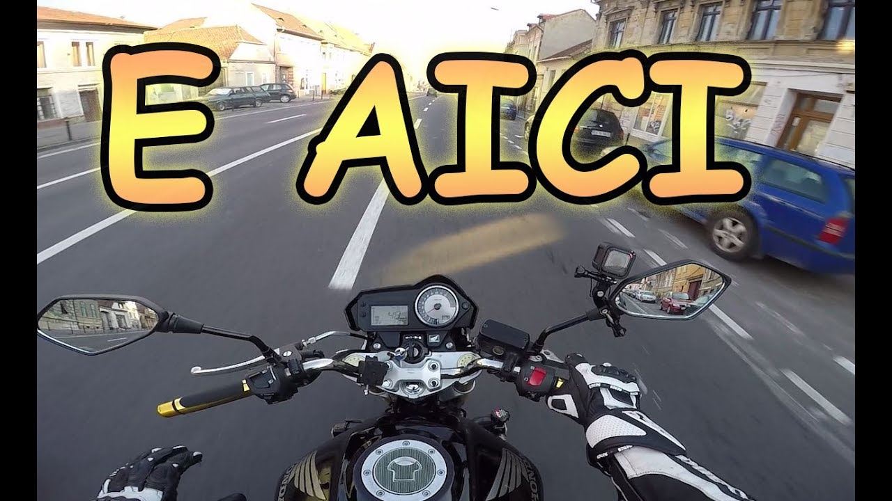 Am cumparat o motocicleta noua!