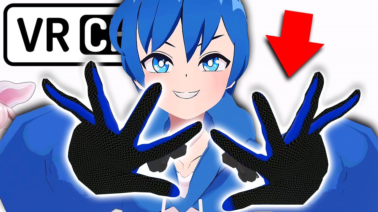 These VR gloves will take you to a new world. 【 VRchat 】