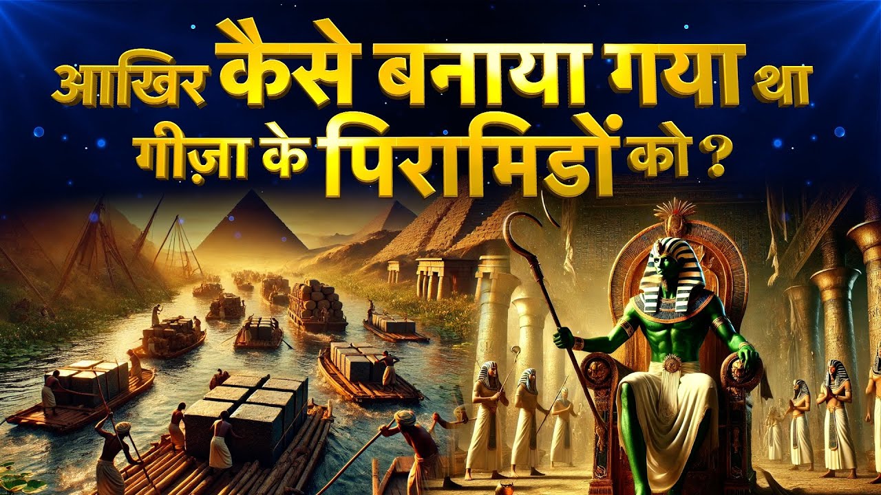 History of Pyramids in Hindi | How were the pyramids built? | Great Pyramid of Giza | Egypt History
