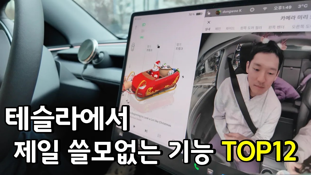 테슬라 쓸데없는 기능 TOP12