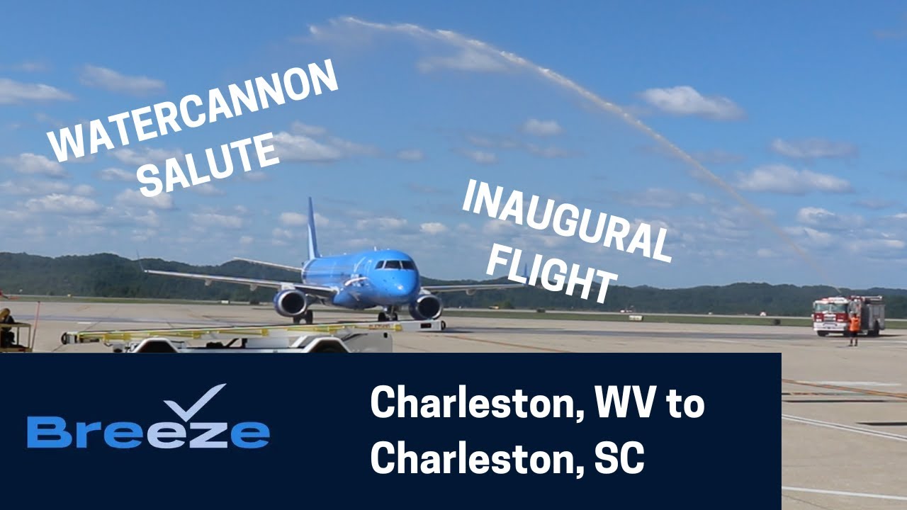 TRIP REPORT | INAUGURAL Breeze Airways Charleston, WV - Charleston, SC