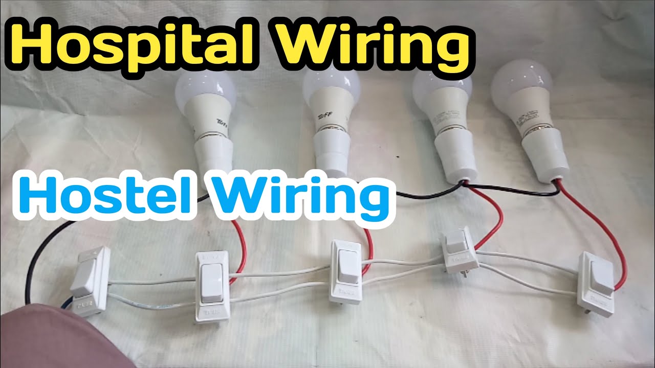 Hospital Wiring! Hostel wiring connection! Pak Electric Field.