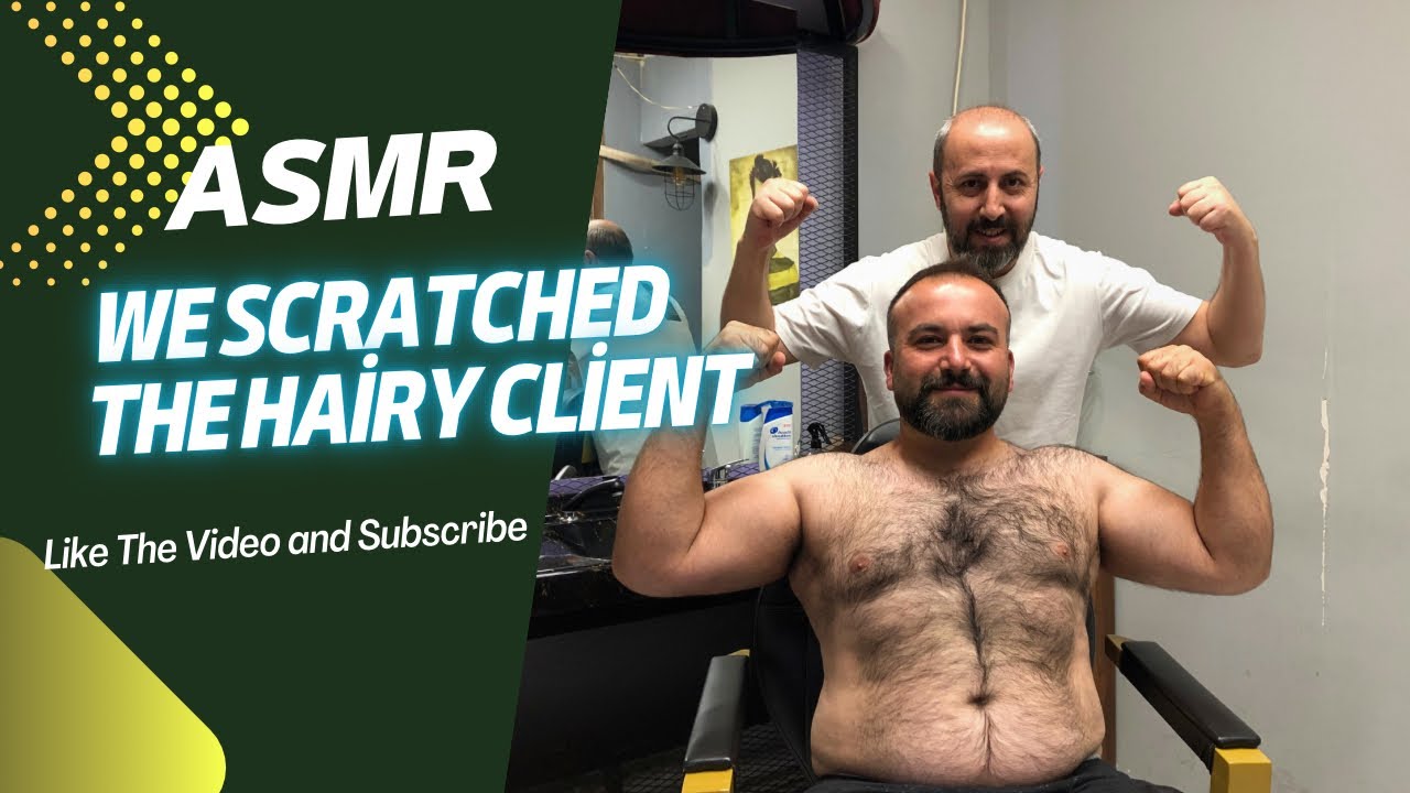 Relaxing Massage and Sleep Therapy For Our Asmr Dense Hairy Client