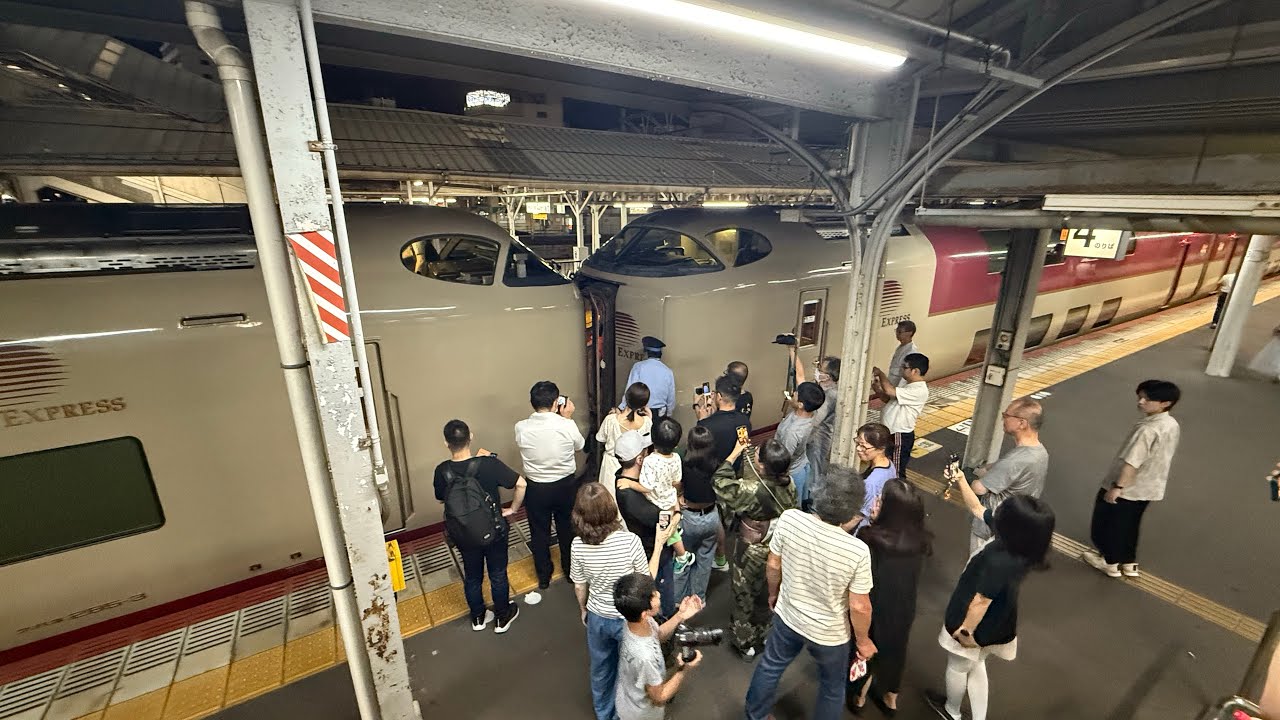 サンライズ瀬戸・出雲　岡山駅連結作業~やり直し　2025.08.16