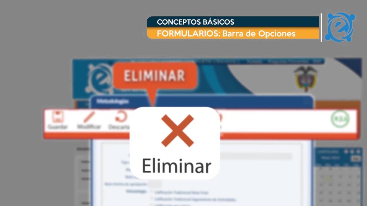 Tutoriales 04 Formularios  Barra de Opciones