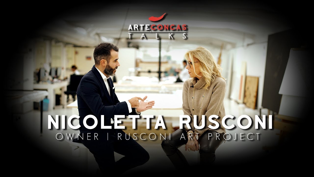 NICOLETTA RUSCONI Rusconi Art Project - ArteConcas TALKS intervista con la founder | Andrea CONCAS